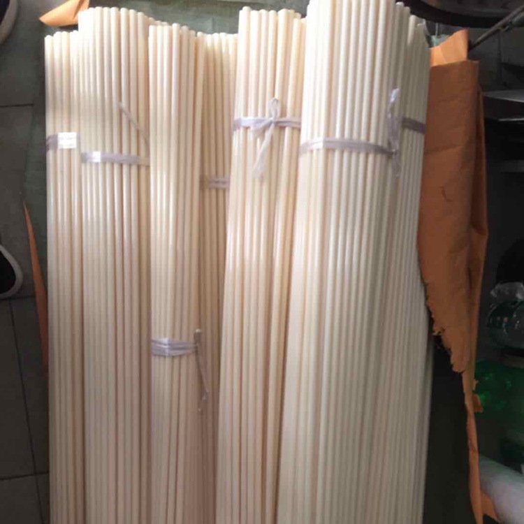 White solid ABS plastic rods engraving processing low temperature resistance impact resistance ABS plastic rods