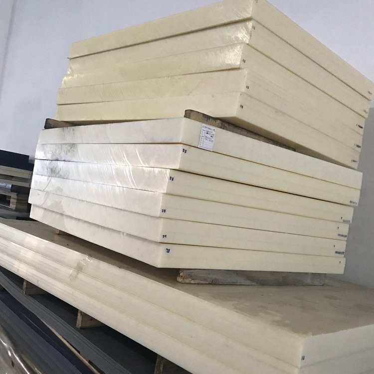 White solid ABS plastic rods engraving processing low temperature resistance impact resistance ABS plastic rods