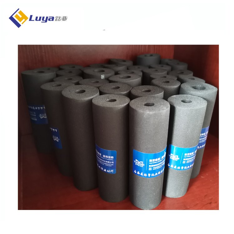 Design Black Rubber Insulation Tube 30mm Closed Cell Foam PVC NBR Plastic Pipe Insulation for Construction