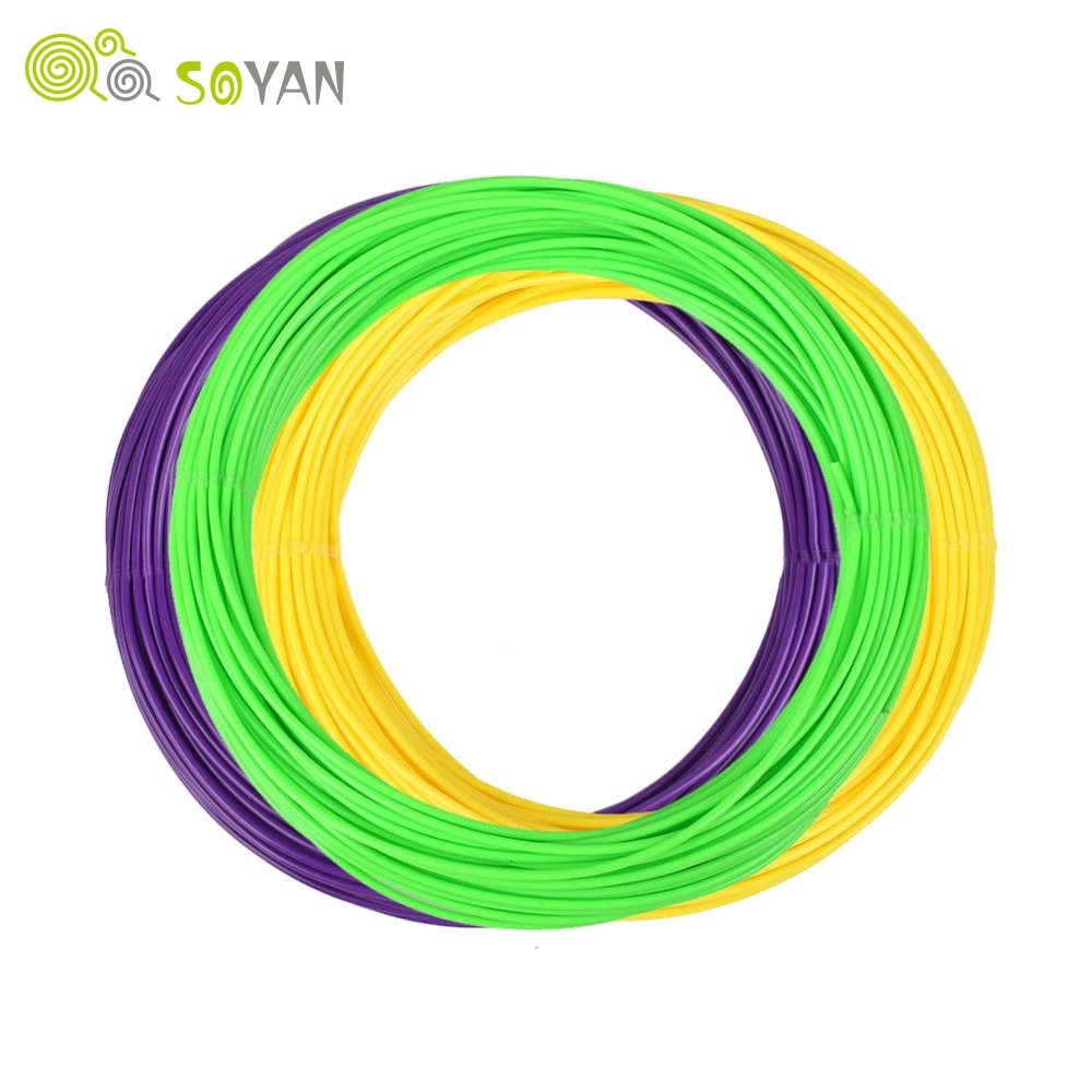 3D PLA Filaments for 3D Pen 1.75mm 32-Feet Refills 12 Color Optional Plastic Rods Category