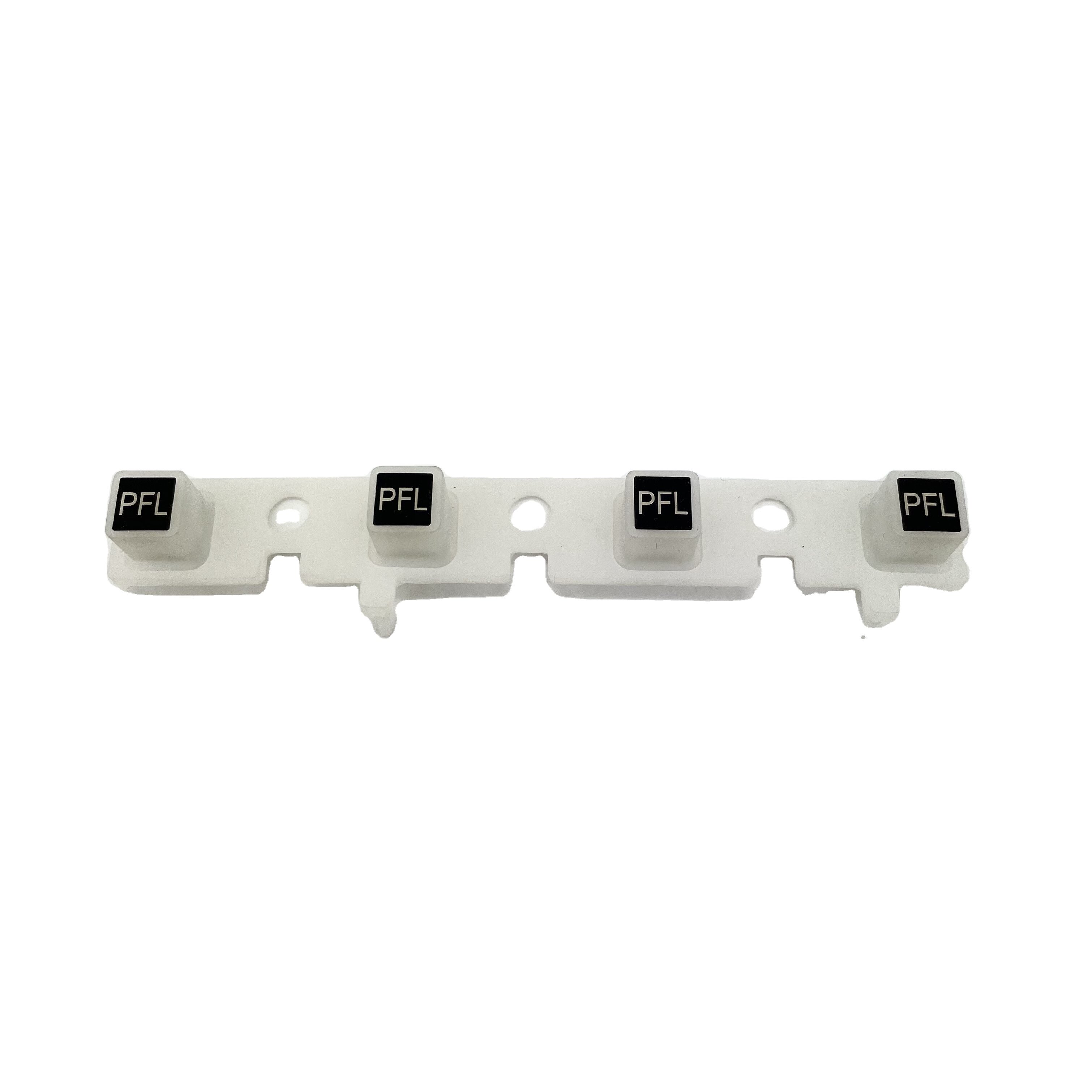 3D drawing design push button Durable Custom custom Molded Silicone Rubber Button Keypad Parts silicone keypad