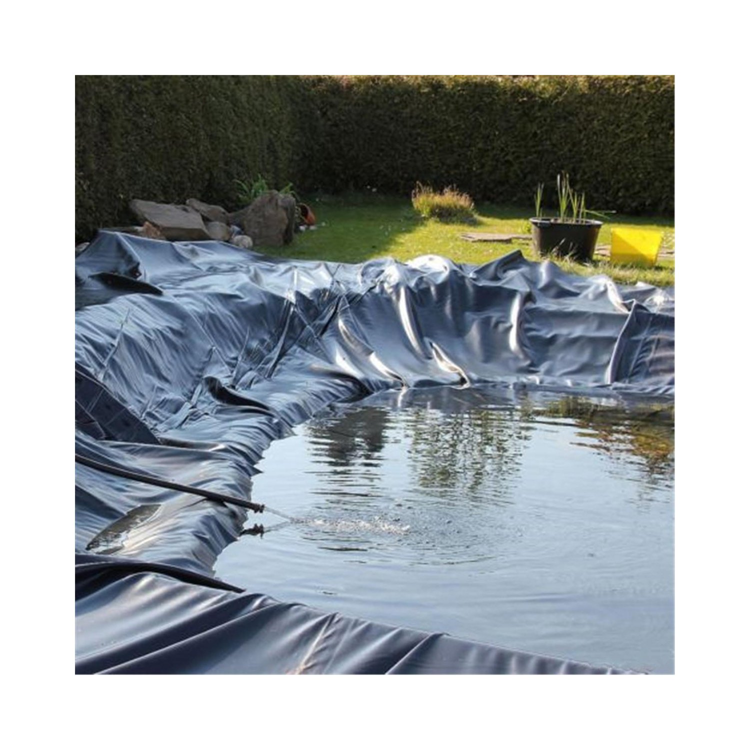 geomembrane with Wholesale high quality polyethylene fish farm pond liner 45mil 1mm 1.2mm epdm pond liner