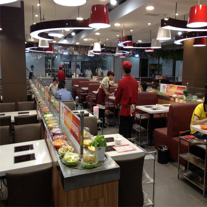 Customized Rotating Sushi Conveyor Hinge Steel Making Machine