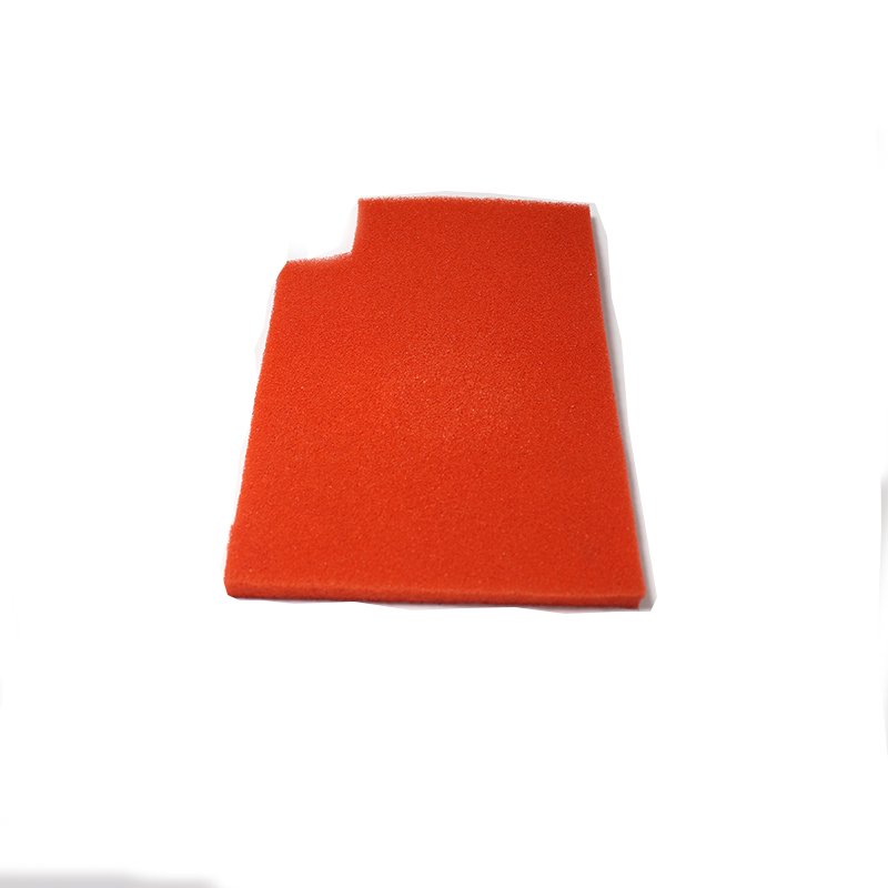 Open Cell High Quality Heat Resistant Silicone Rubber Red Sponge Sheet