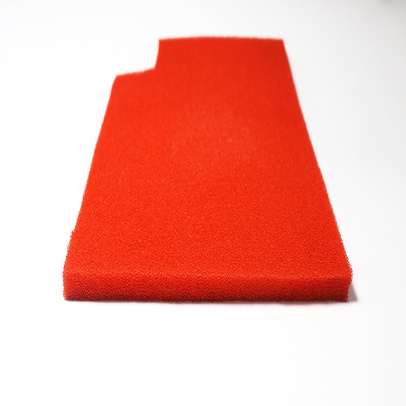 Open Cell High Quality Heat Resistant Silicone Rubber Red Sponge Sheet