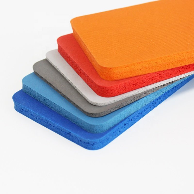 Low Smok Non Toxic Flame Retardant Different Density Silicone Rubber Foam For Aerospace Automotive Oil Gas Rail Mass Transit