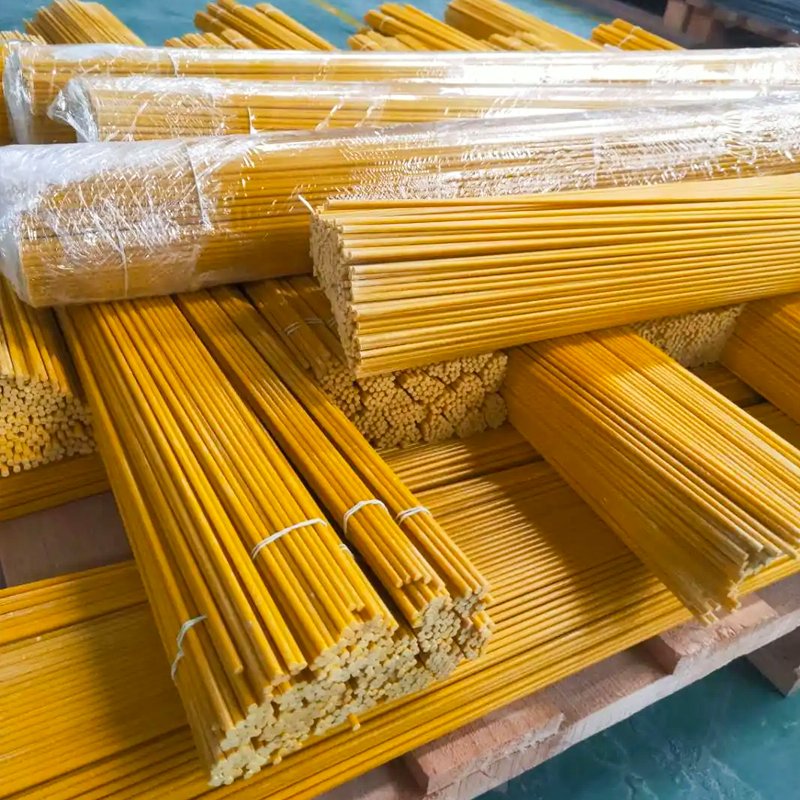 Factory Price Colorful Fiberglass Rods Sticks Fiberglass Solid Rod FRP Rod Price