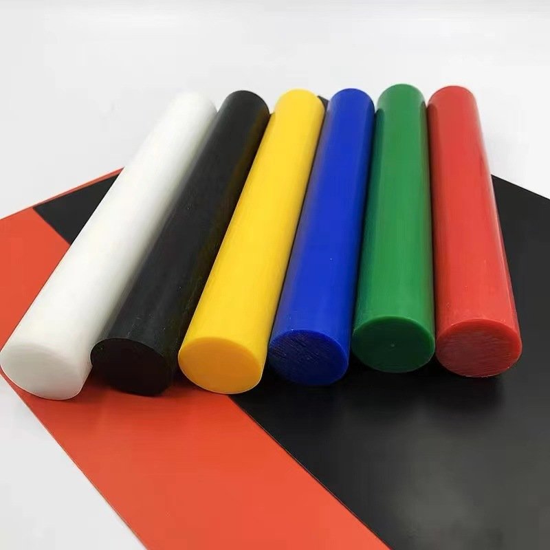 Colored Solid Nylon Rod Pa6 Pin Shaft Coupling High Wear Resistant Nylon Bar Plastic Nylon Round Rod