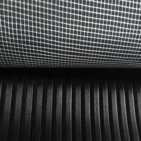 Easy Clean Grooved Fine Ribbed Anti-slip Rubber Sheet Rubber/ Floor Mat for Outdoors usage
