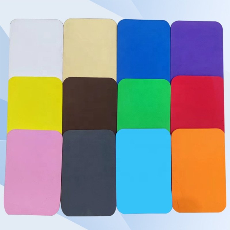 Quality RoHS Reach En71 Multi Colour EVA rubber foam roll 1mm 2mm 3mm 4mm 5mm 6mm thin EVA foam