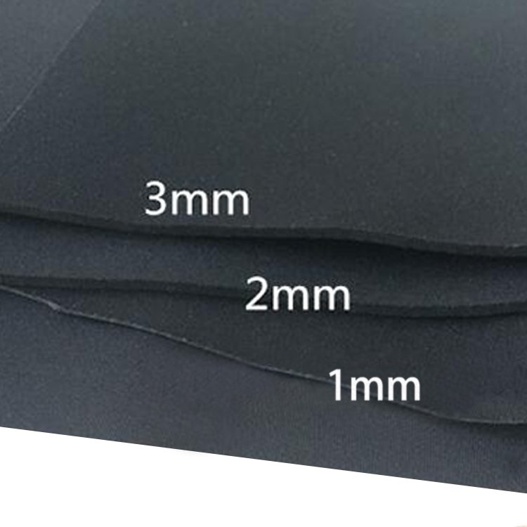 Wholesale Cheap Price Custom SBR CR Coated Nylon Polyester Wetsuit Neoprene Rubber Sheet