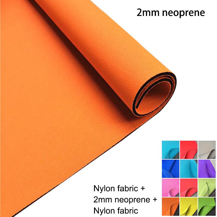 Wholesale Cheap Price Custom SBR CR Coated Nylon Polyester Wetsuit Neoprene Rubber Sheet