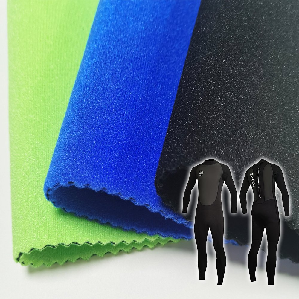 Factory Neoprene Hook Loop Fabric Neoprene Laminated OK Band Fabric Sheet Stretch Neoprene With Hook and Loop Fastener