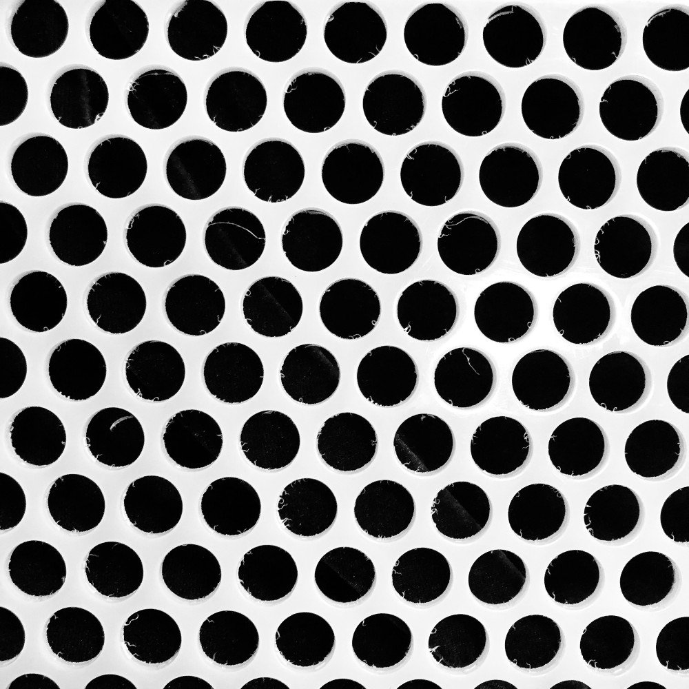 Round Hole Various Shape Decoration PP Plastic Plate
