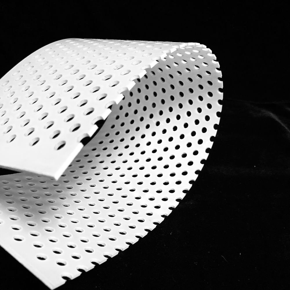 Round Hole Various Shape Decoration PP Plastic Plate