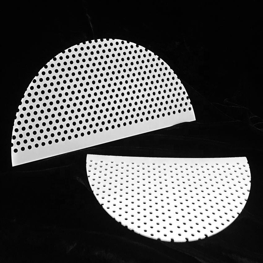 Round Hole Various Shape Decoration PP Plastic Plate