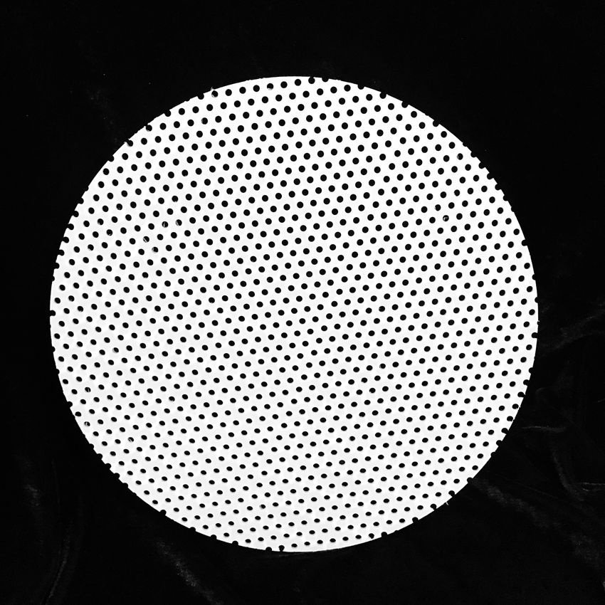 Round Hole Various Shape Decoration PP Plastic Plate