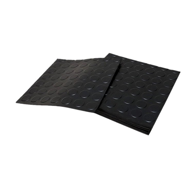 Anti Slip Garage Stud Coin Rubber Flooring Mat