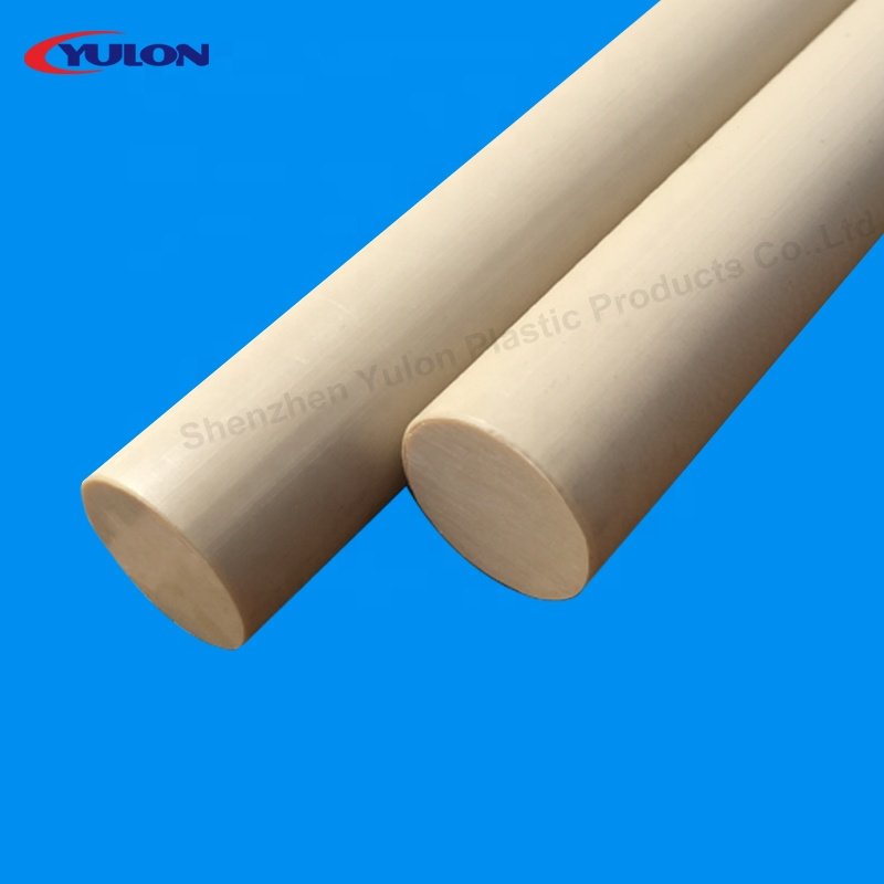 PEEK rod is a high-performance engineering plastic with outstanding resistance to harsh chemicals peek
