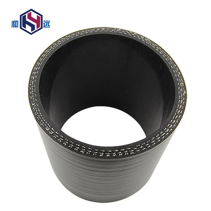 High-Temperature & Pressure Resistant Red Silicone Soft Rice Tube Large-Diameter Multi-Layer Laminated Automotive Rubber Product