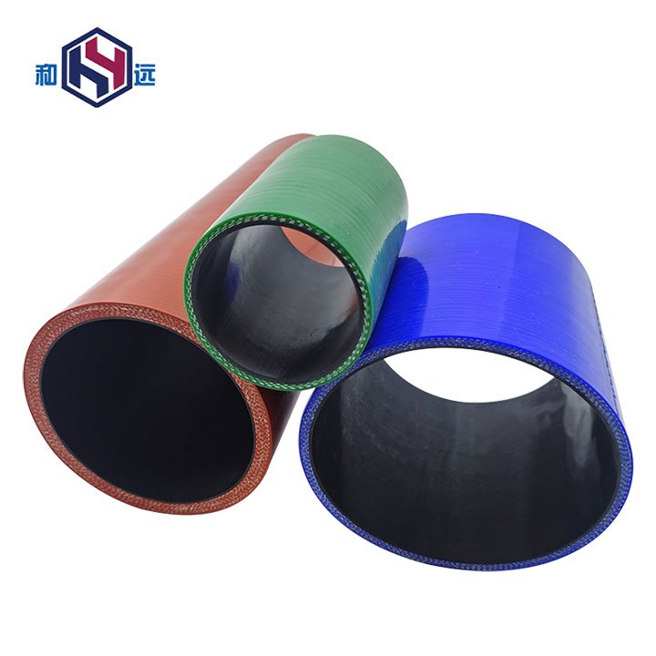 High-Temperature & Pressure Resistant Red Silicone Soft Rice Tube Large-Diameter Multi-Layer Laminated Automotive Rubber Product