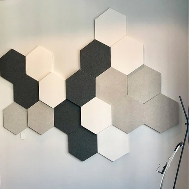 Fabric Covered Acoustic Panel Acoustic Fitting Decorative for Everywhere