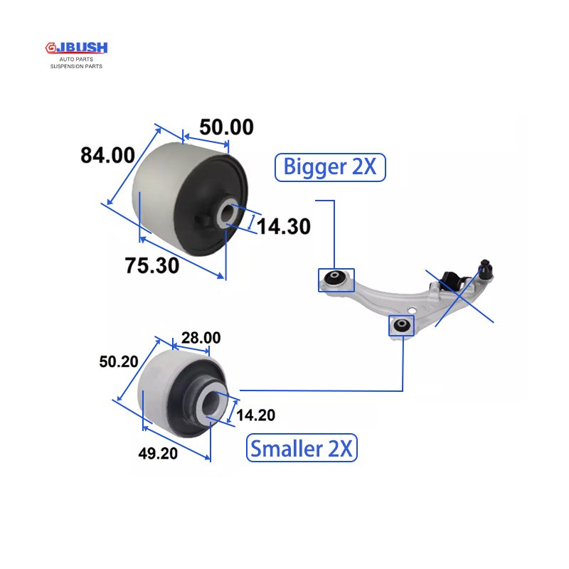 Front Lower Control Arm Bushing For Nissan Infiniti QX60 Altima Maxima Pathfinder R51 2014 Arm Bushes
