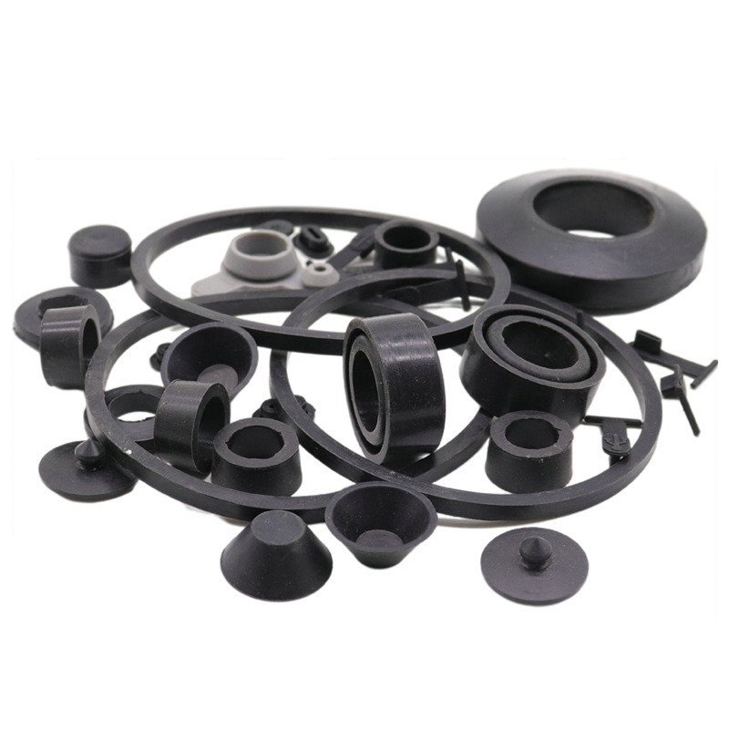 OEM ODM customized Various special Sizes shapes types EPDM NBR FKM NR CR rubber molded Vulcanized parts