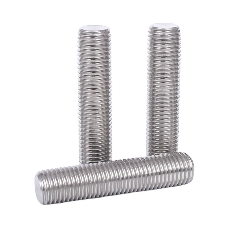Custom Standard DIN975 Bolt Full Thread Stud Bolts Stainless Steel Bar Rods