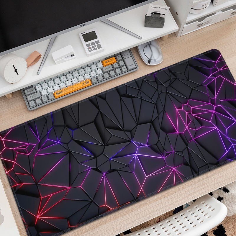 Custom Logo Rubber Sheet Material Computer Keyboard Mousepads Rubber Gaming Mouse Pad