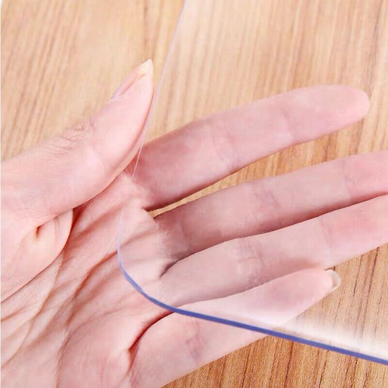 Table cloth waterproof, oil proof no washing PVC soft glass household tea table mat