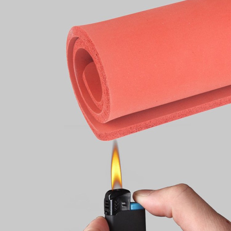 High quality high temperature resistant heat resistant silicone sponge sheet silicone rubber foam sheet