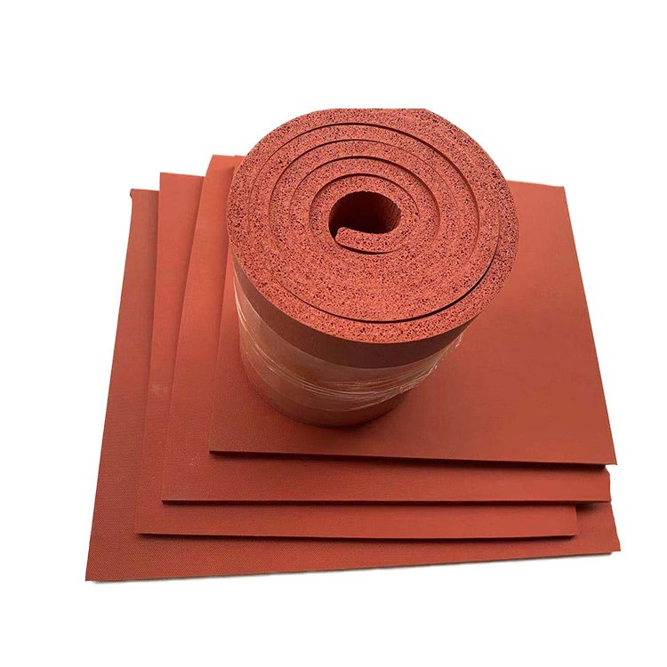 High quality high temperature resistant heat resistant silicone sponge sheet silicone rubber foam sheet