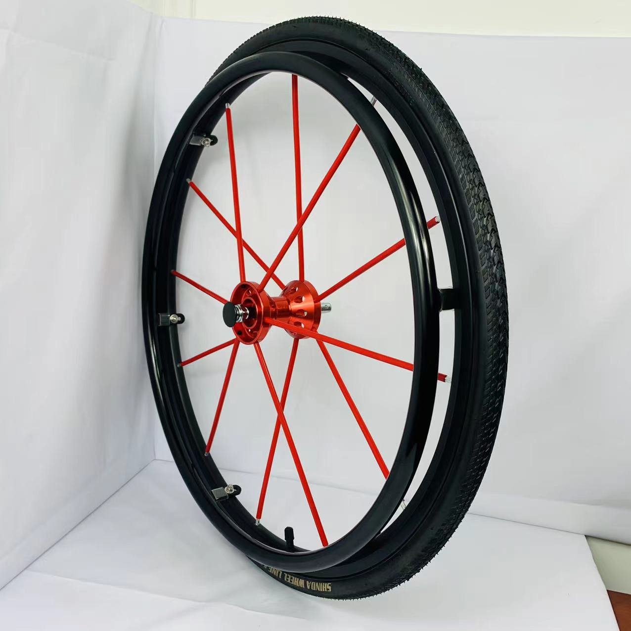 24 inch wheelchair wheel alloy hub wheel for sport wheelchair