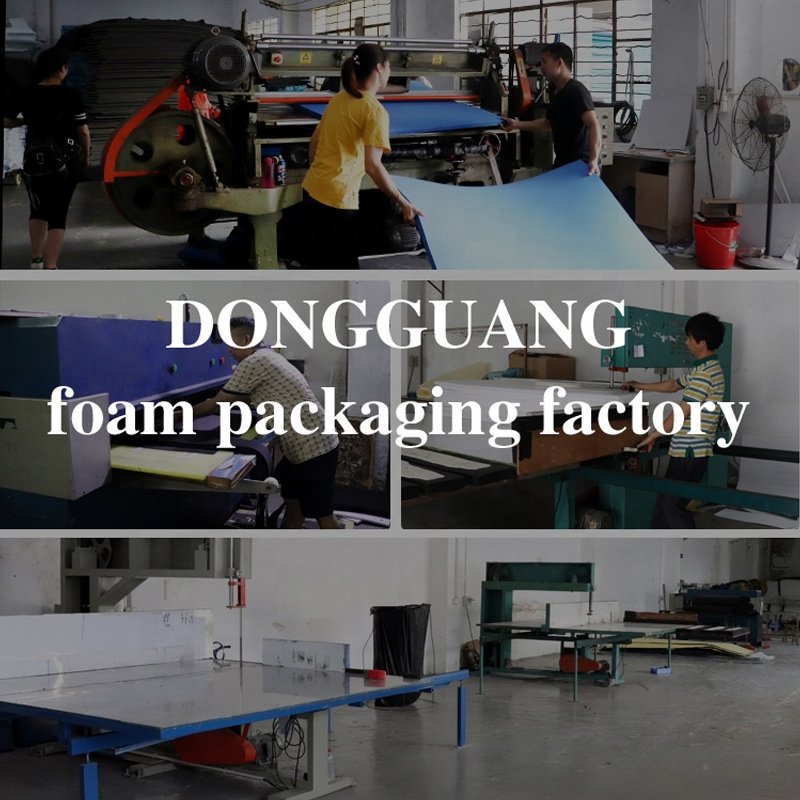 High quality foam rubber fire-proof soft EVA foam sheet packaging Insert material