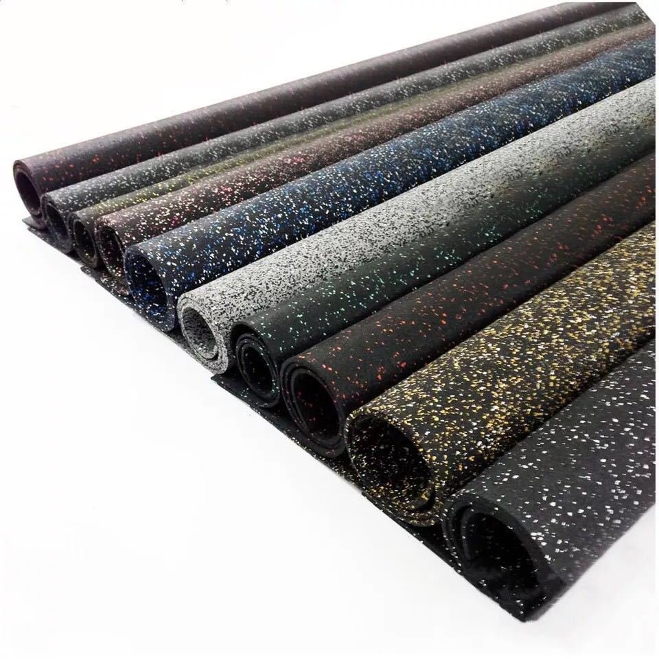 Eco-friendly Anti-slip wear-resisting Durable anti-static epdm gym flooring rolls