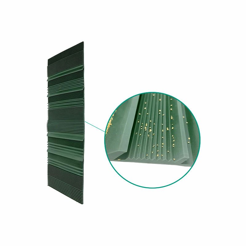 OEM Custom Outdoor Tpr Epdm Silicone Rubber Riffled Gold Sluice Box Matting for Gold Recovery