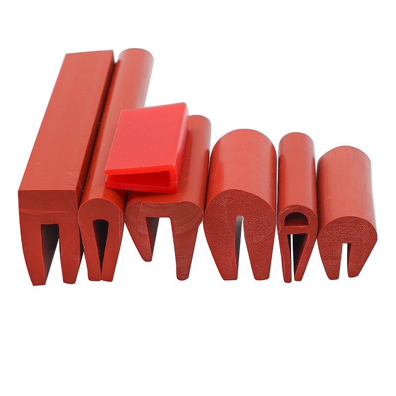 High temperature heat resistant U type silicone rubber seal strip