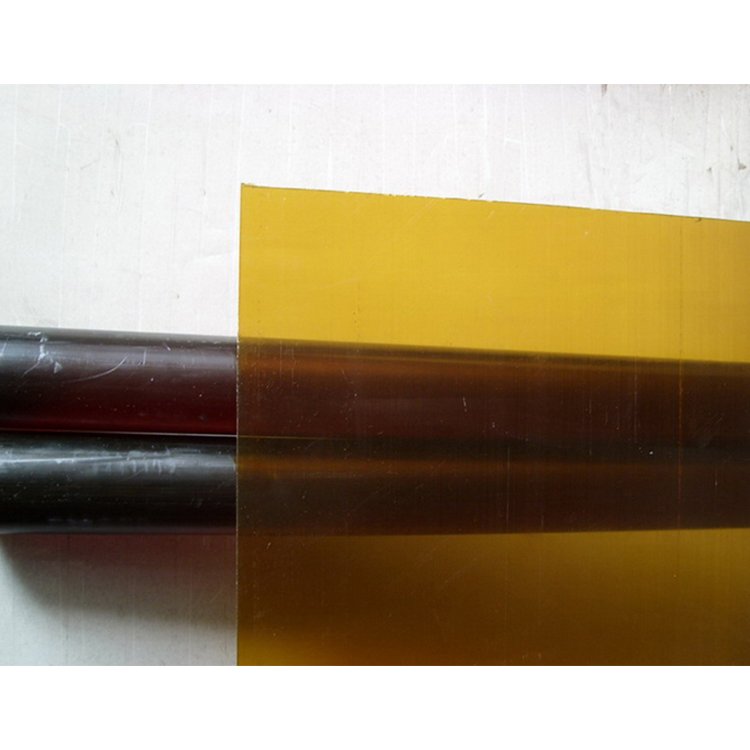 High Heat-resistant amber PEI plastic Rod Advanced Engineering Plastic black Ultem PEI rod