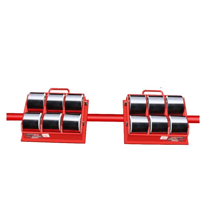 logistics workshop handling flat car heavy equipment handling combined cattle Combined Tank Carrier Cargo Trolley cargo skate