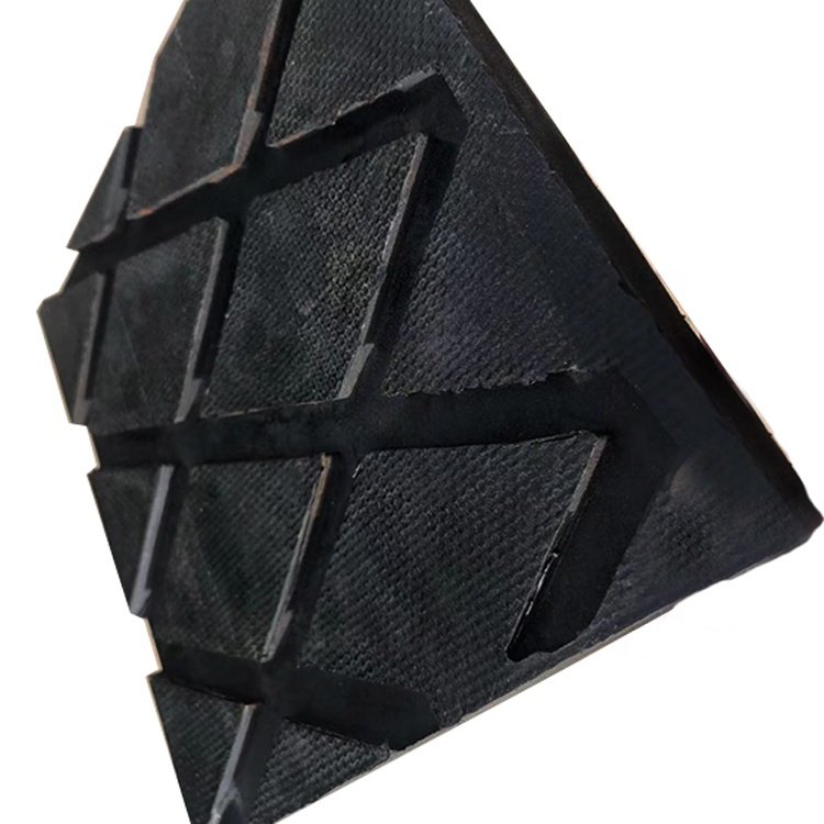 High tensile strength Pulley Lagging Diamond Rubber Sheet