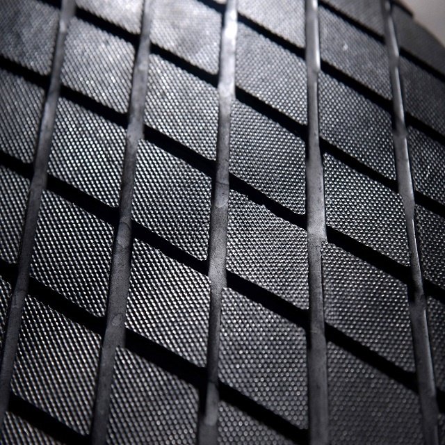High tensile strength Pulley Lagging Diamond Rubber Sheet