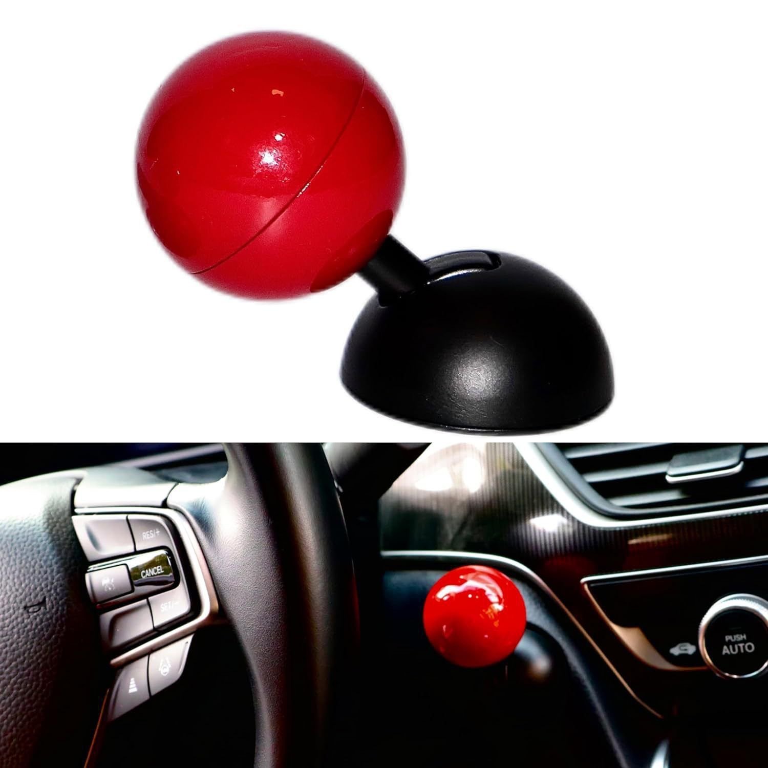 Car Interior Accessories Pull Rod Car Push to Start Button Rocker Engine Start Stop Button Cover Car Start Button Joystick