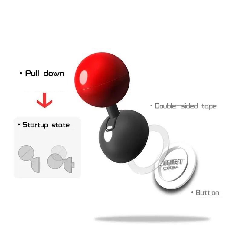 Car Interior Accessories Pull Rod Car Push to Start Button Rocker Engine Start Stop Button Cover Car Start Button Joystick