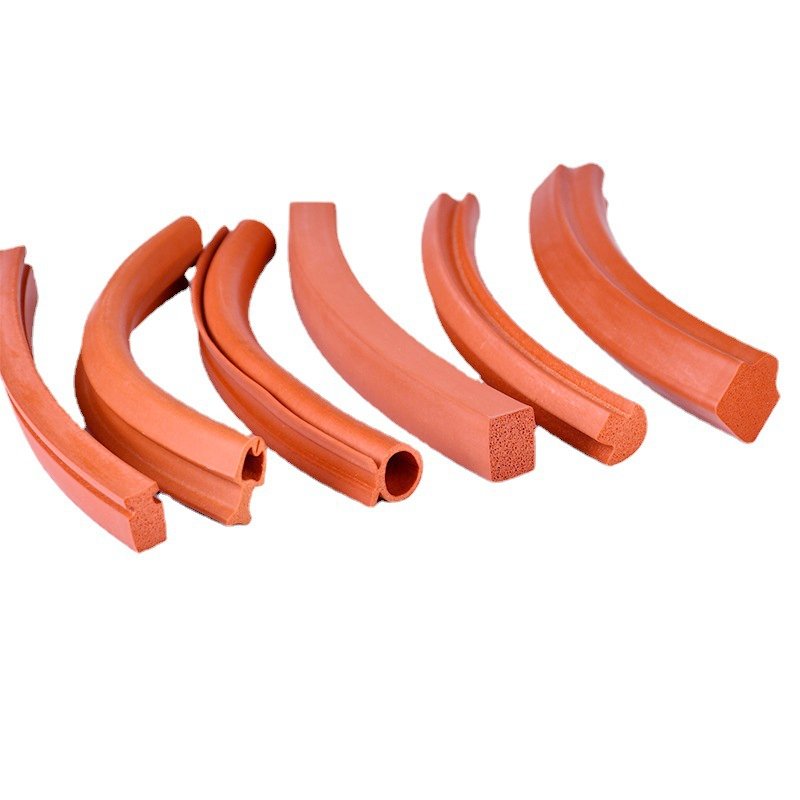 Grey Silicone Sponge Gasket Sealing Strip Gasket: Original Factory Rubber with Custom Size in Black or Customer-Defined Settings