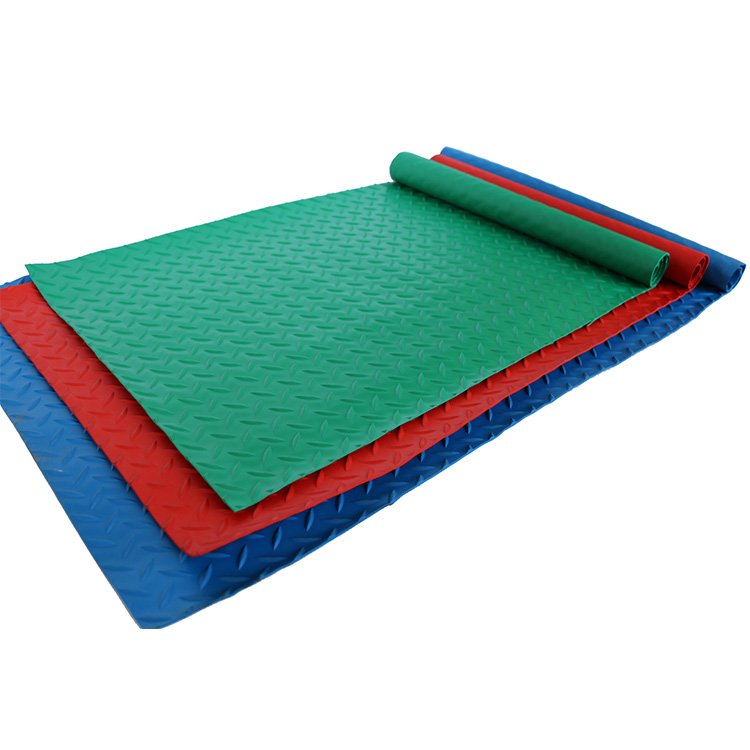 Hot sale diamond pattern rubber mats for flooring