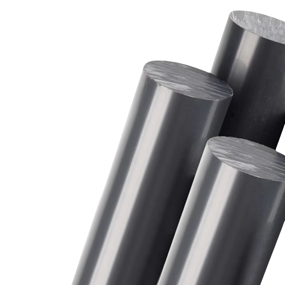 PVC Custom Engineering Rod 10mm-100mm Plastic Rods Made from Polyvinyl chloride