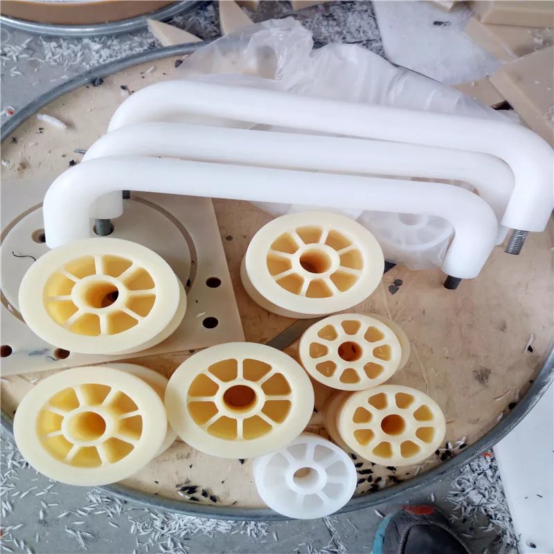 High Precis Cnc Machining Accessories Lathe Turning Milling Service Auto Spare Nylon Parts Machinery Various Cnc Part Machined