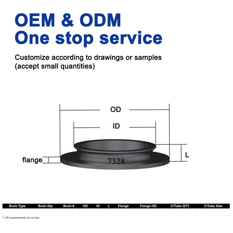 Source Factory OEM ODM Size Front and Rear Suspension Spring Upper Isolator for Japanese Korean USA European Cars