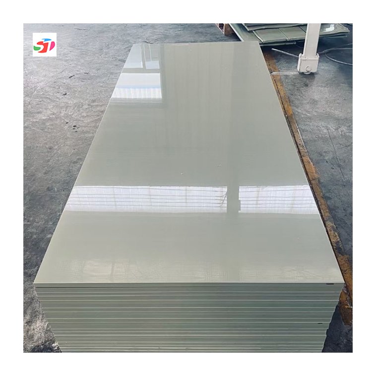 New Design Resin Sheet PP Barrier Sheet 2mm Thick Corrugated Sheet Gloss High Gloss Roll Cutting Printing Packaging Made China